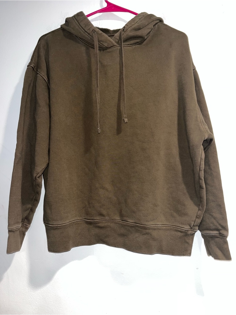 GIRLFRIEND COLLECTIVE Pullover Olive green cropped hoodie